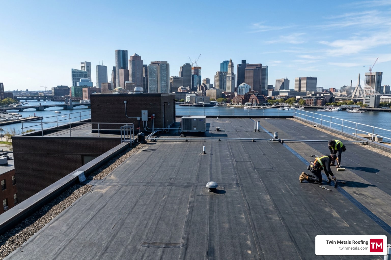 Don’t Let Your Flat Roof Fall Flat in Boston Commercial Roofing